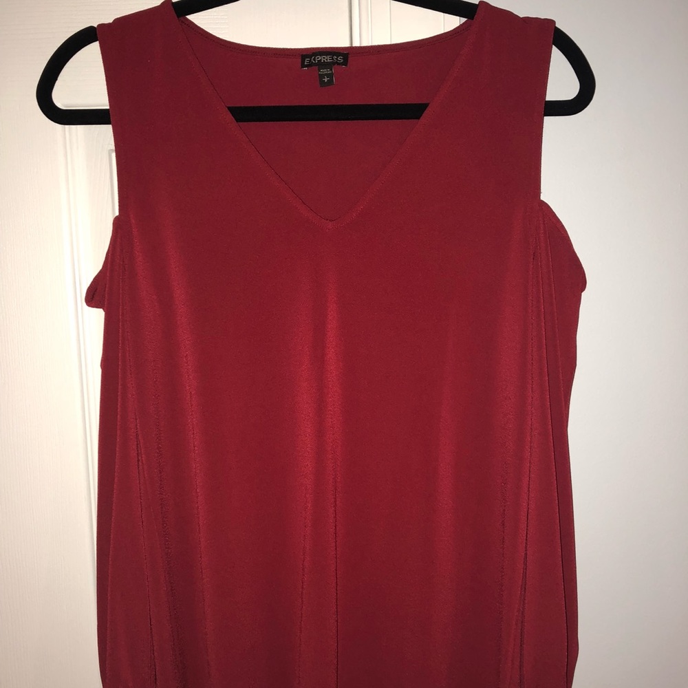 Express Cold Shoulder Top